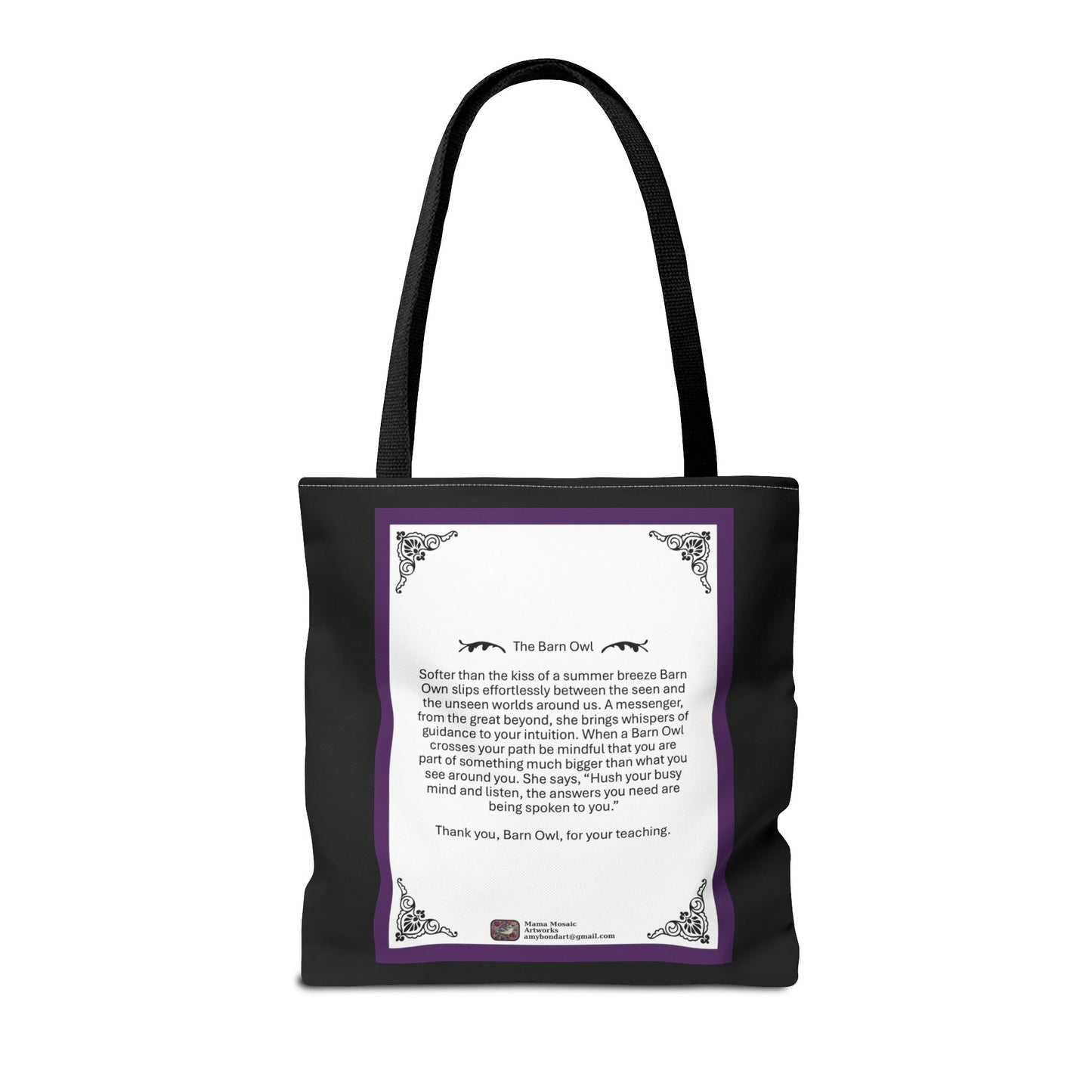 Tarot The Barn Owl Tote Bag