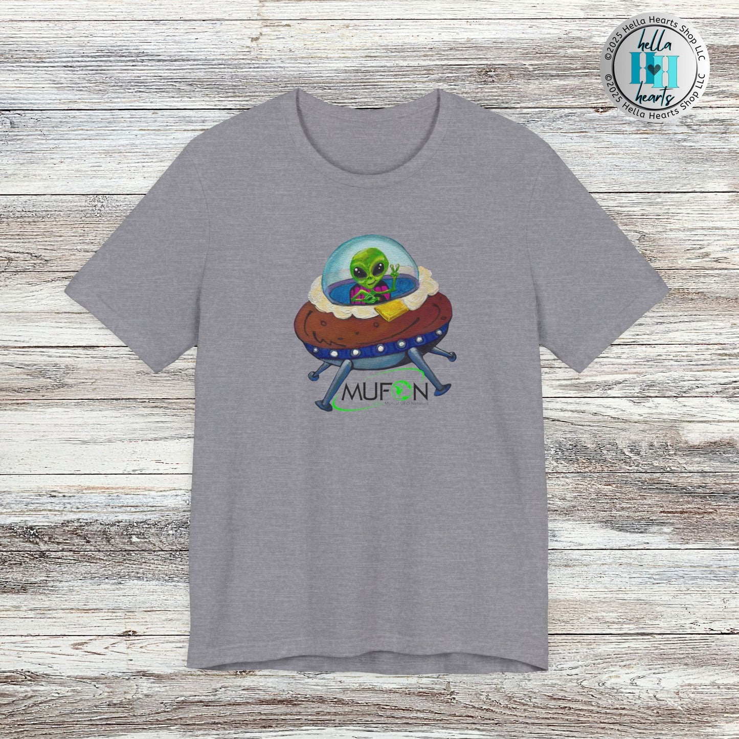 MUFON Idaho Spudly Shirt, Unisex Crew Tee