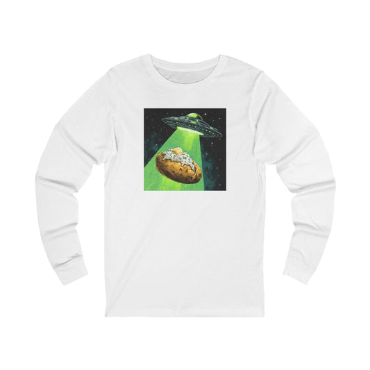 Alien Idaho Baked Potato UFO, Long Sleeve Tee