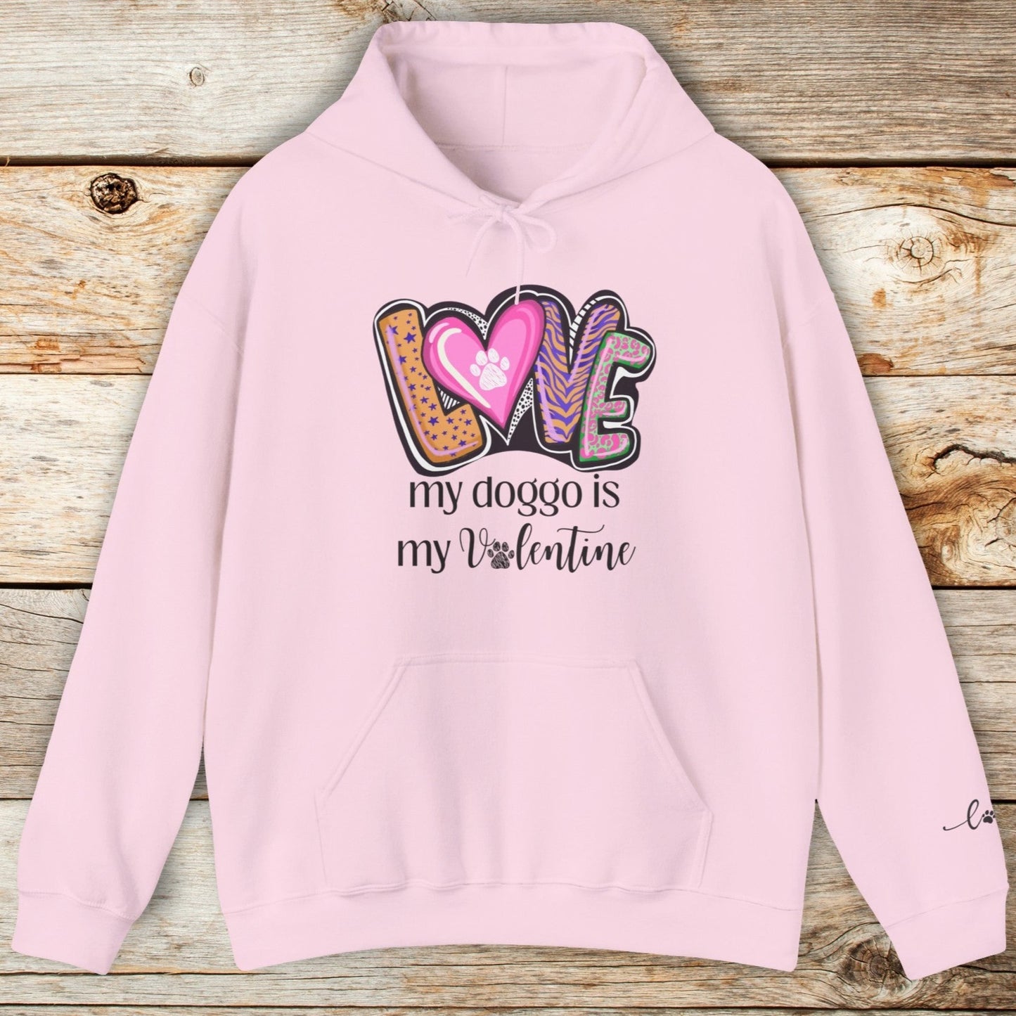 My Doggo is My Valentine Unisex Hoodie