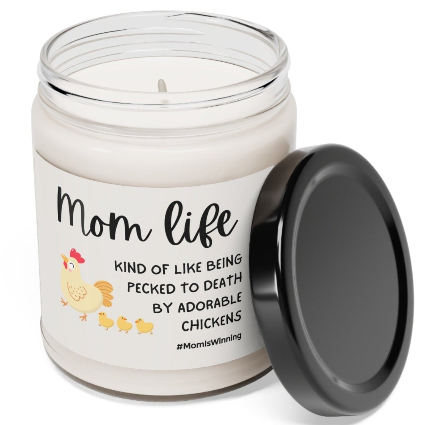 Mom Life Pecked to Death 9oz Soy Candle - 5 Scents