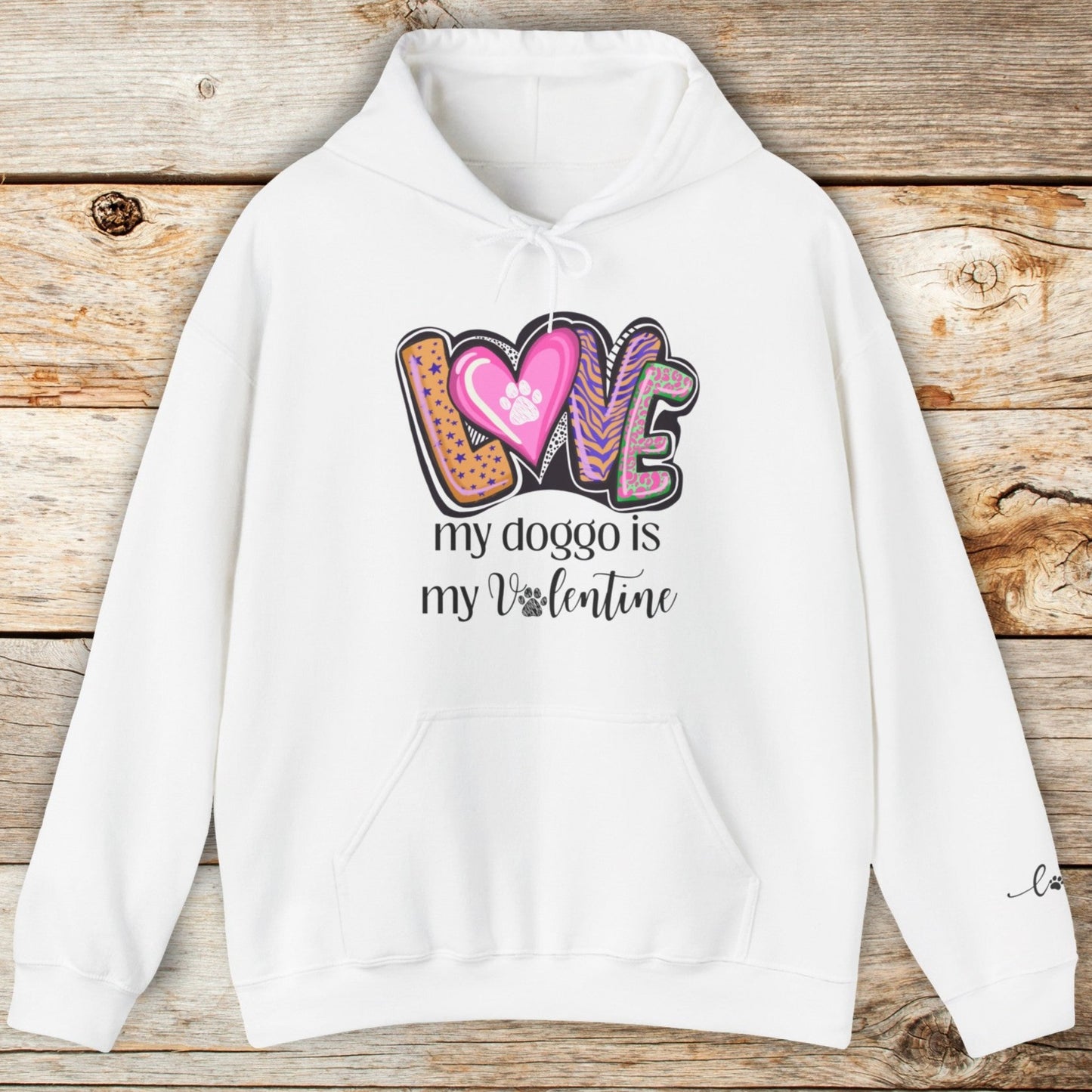 My Doggo is My Valentine Unisex Hoodie