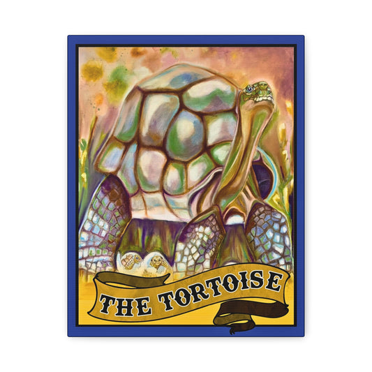 Tarot The Tortoise Canvas Wall Art
