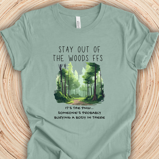 PNW Body in the Woods Unisex TShirt