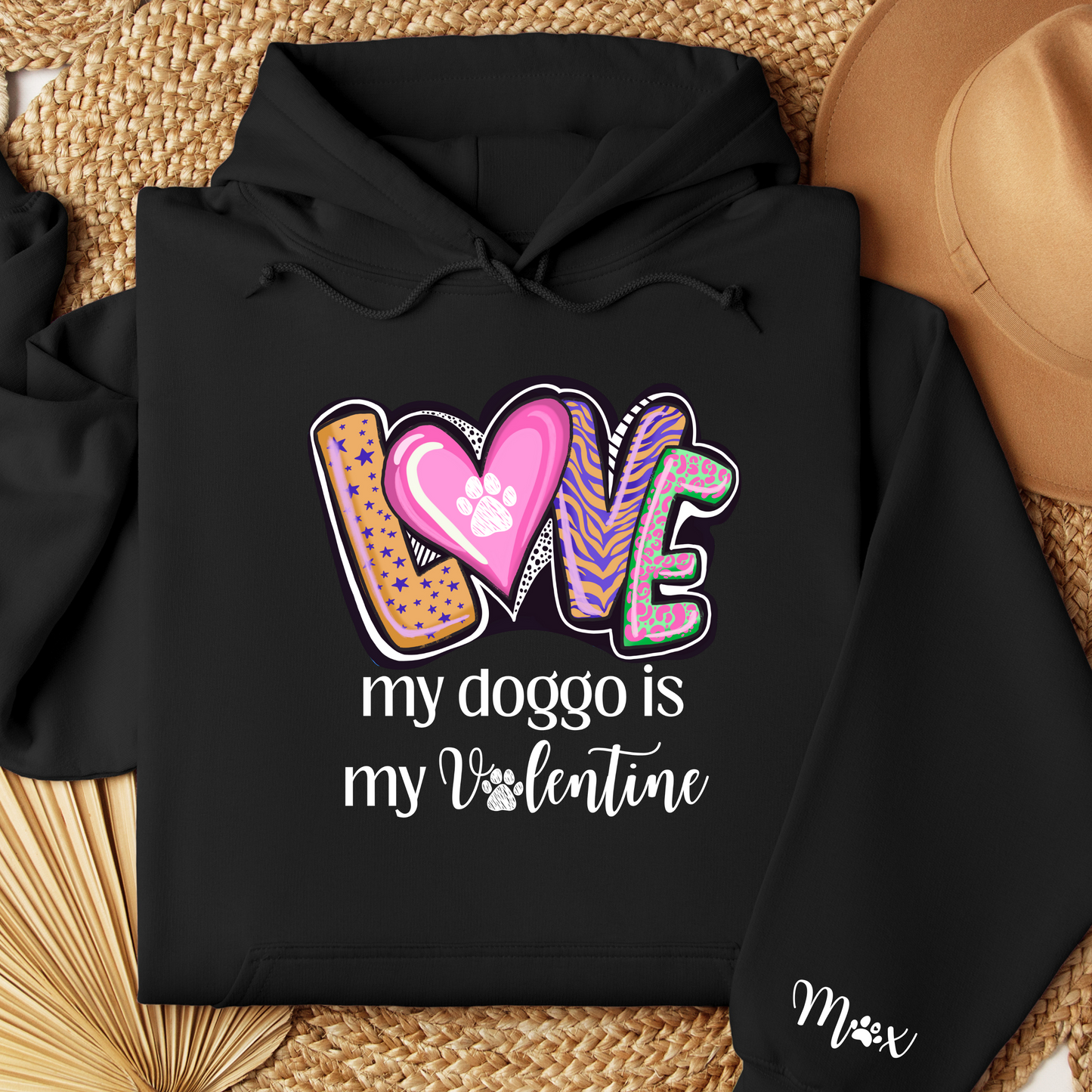 My Doggo is My Valentine Unisex Hoodie