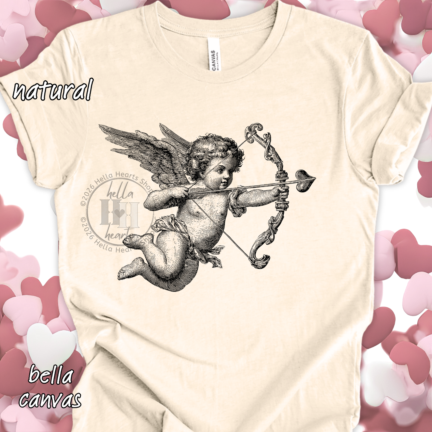 Cupid Valentine Shirt | Vintage Baroque Aesthetic, Unisex