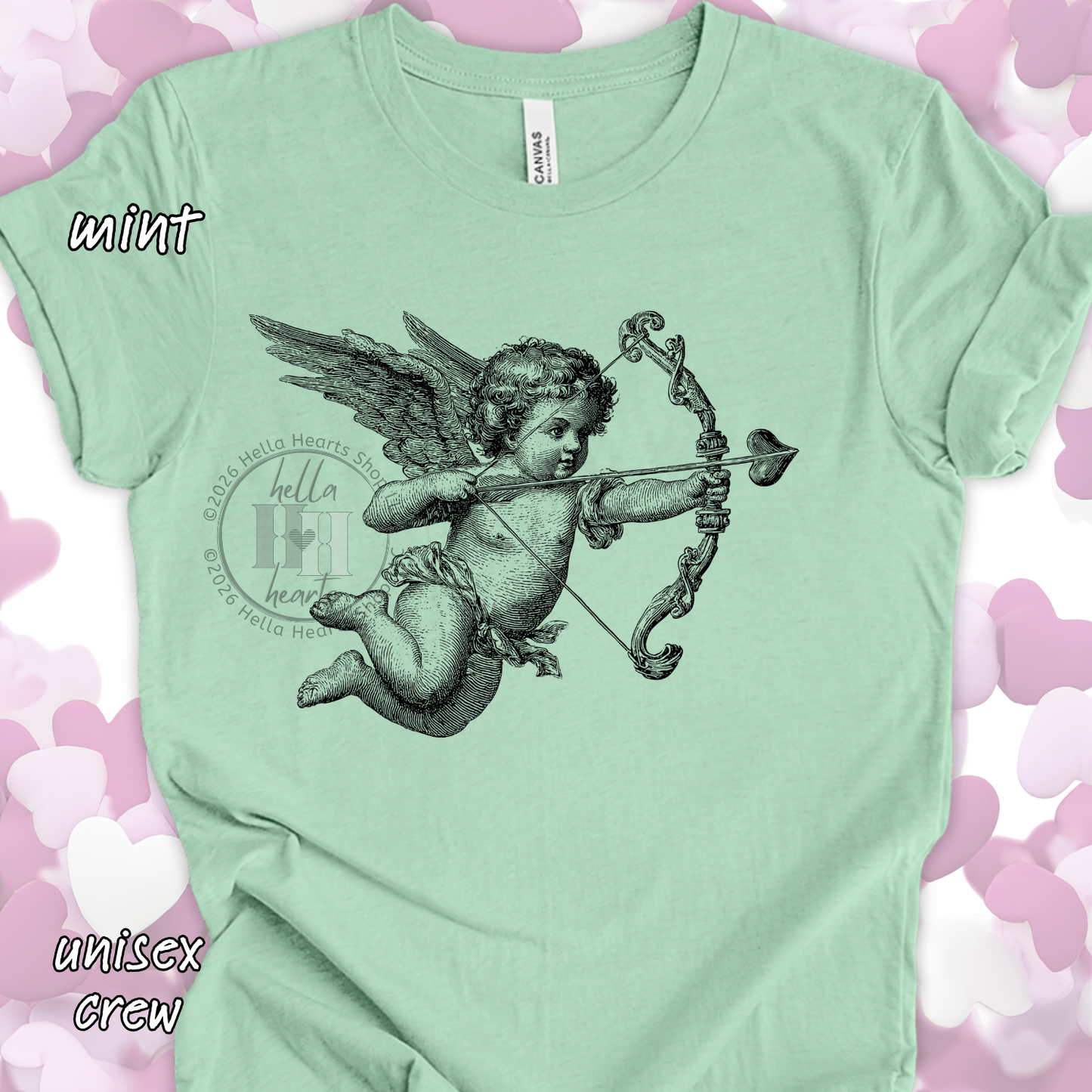 Cupid Valentine Shirt | Vintage Baroque Aesthetic, Unisex