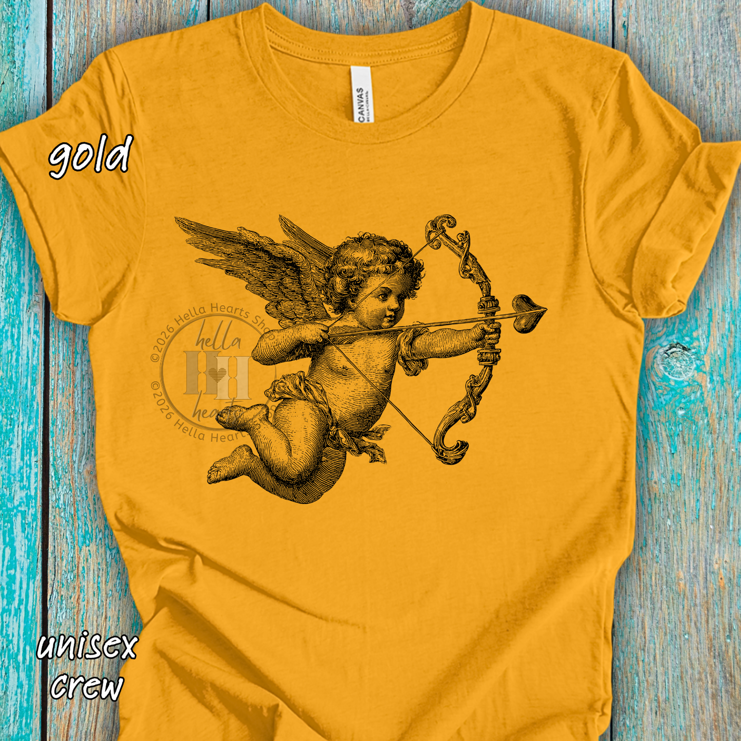 Cupid Valentine Shirt | Vintage Baroque Aesthetic, Unisex