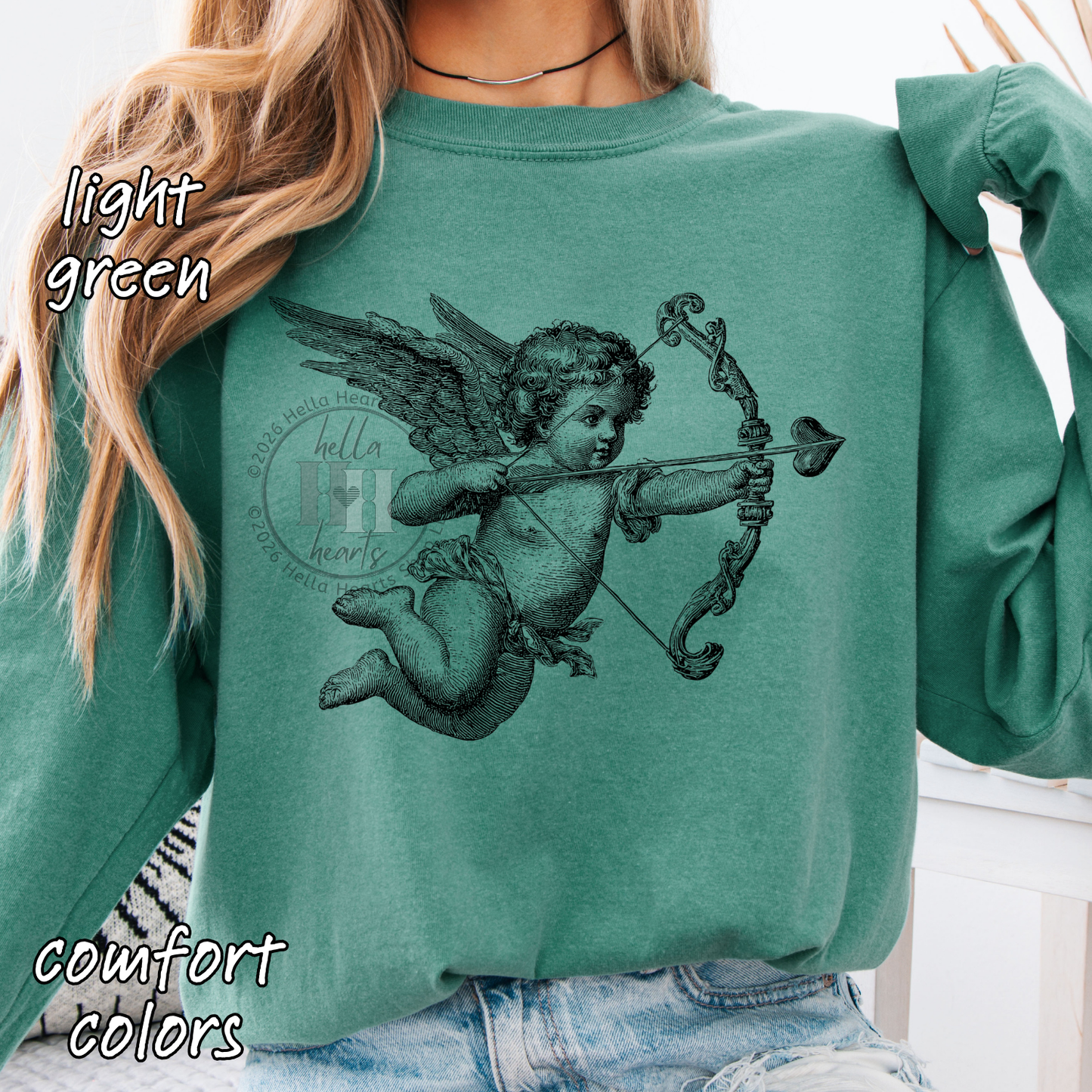 Cupid Valentine Shirt | Vintage Baroque Aesthetic, Unisex