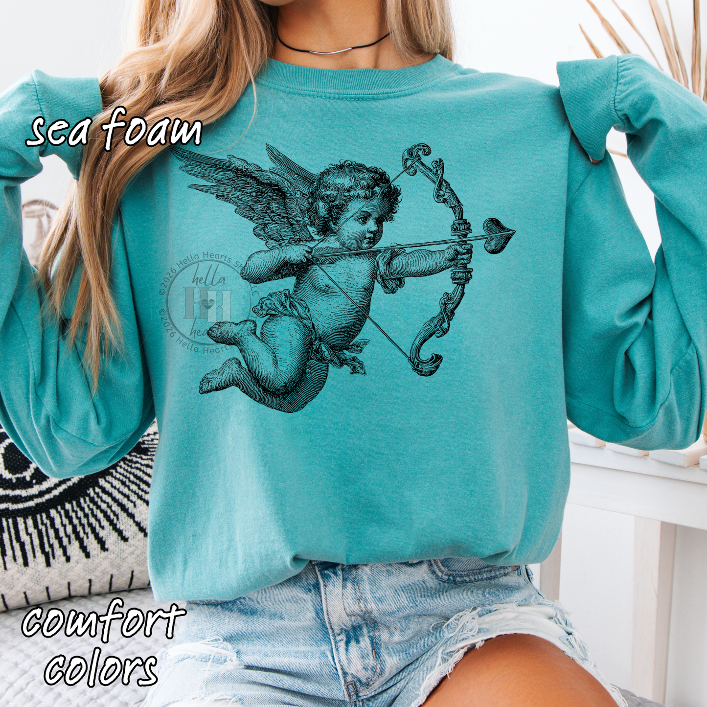 Cupid Valentine Shirt | Vintage Baroque Aesthetic, Unisex