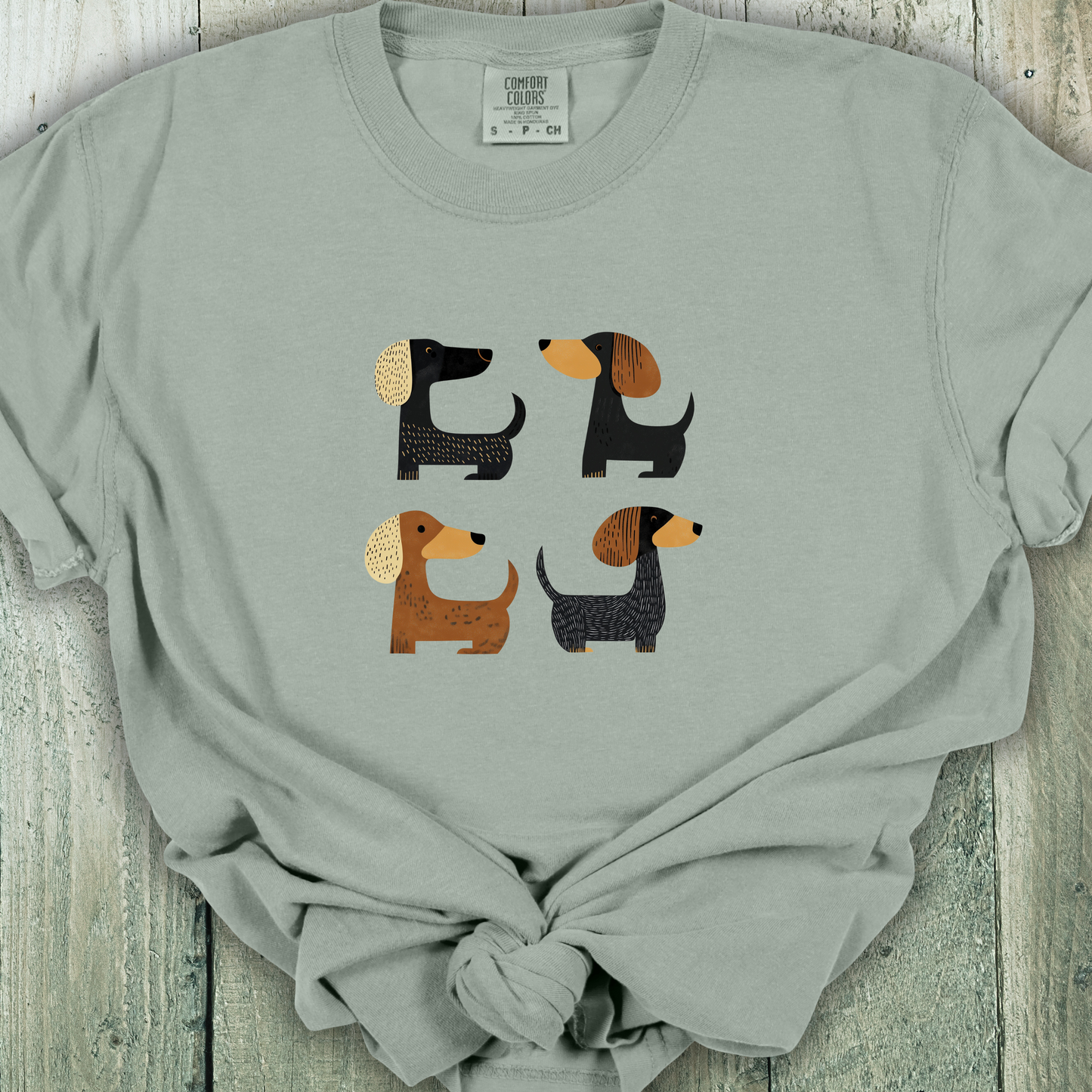 Wiener Dog Shirt - Comfort Colors Unisex Crew