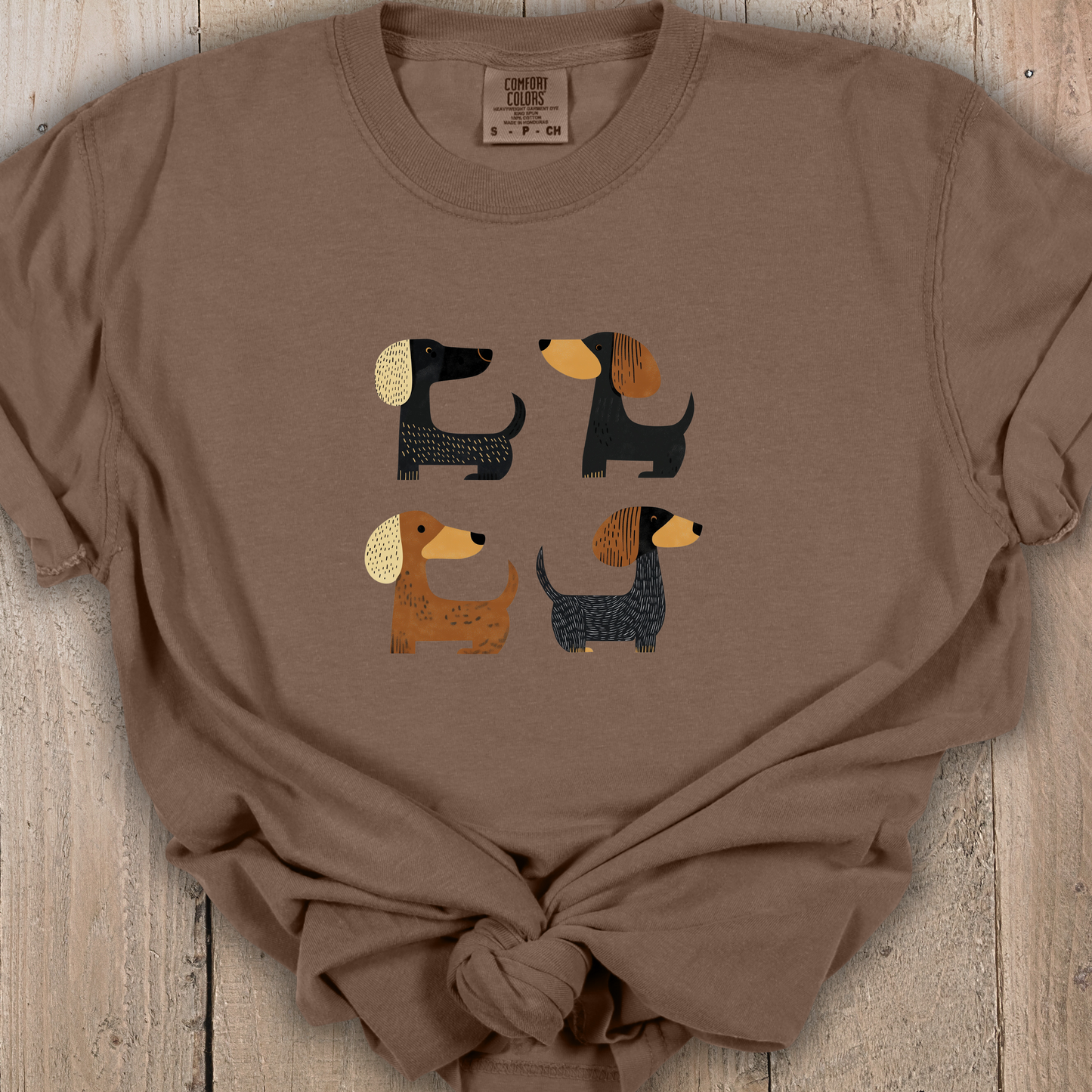 Wiener Dog Shirt - Comfort Colors Unisex Crew