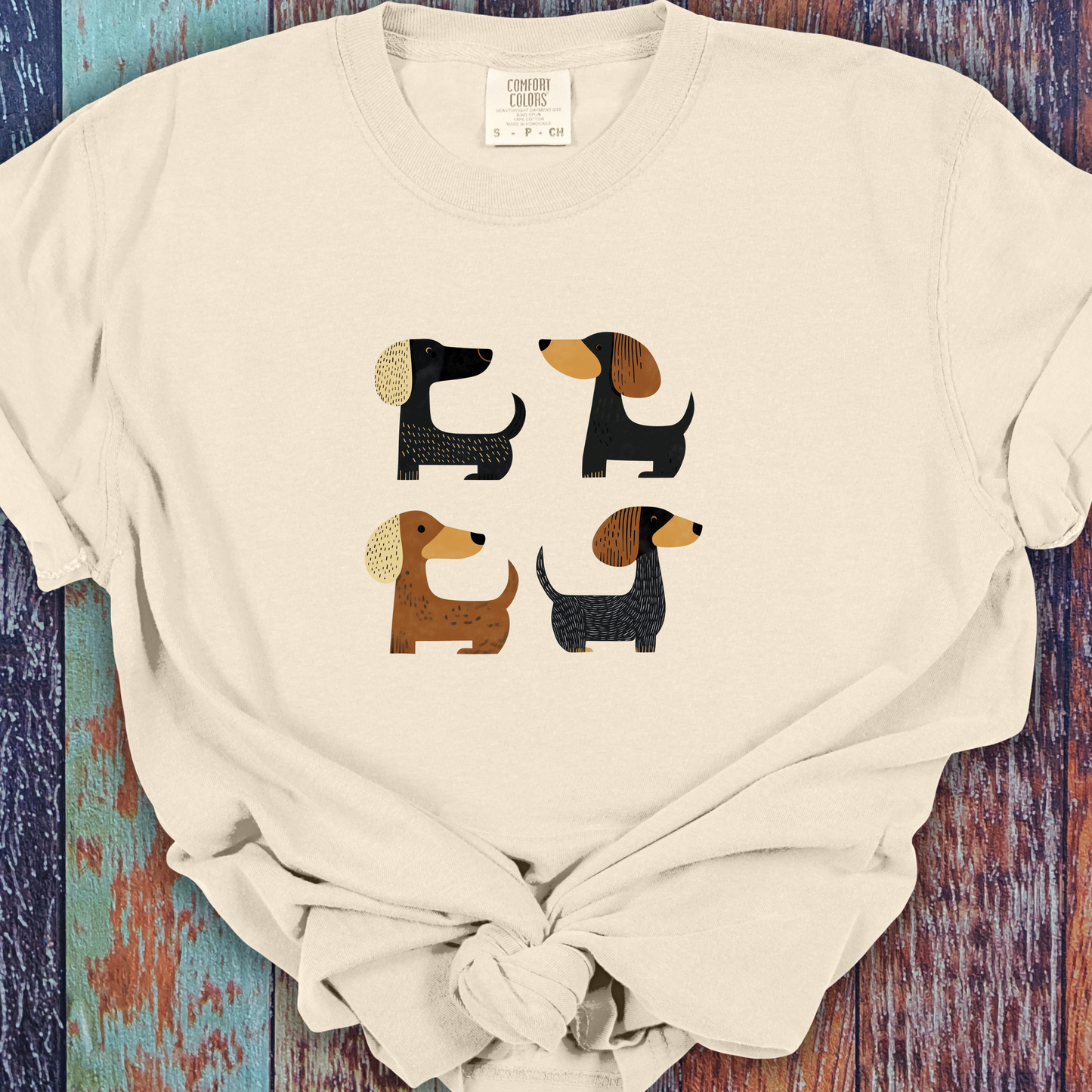 Wiener Dog Shirt - Comfort Colors Unisex Crew