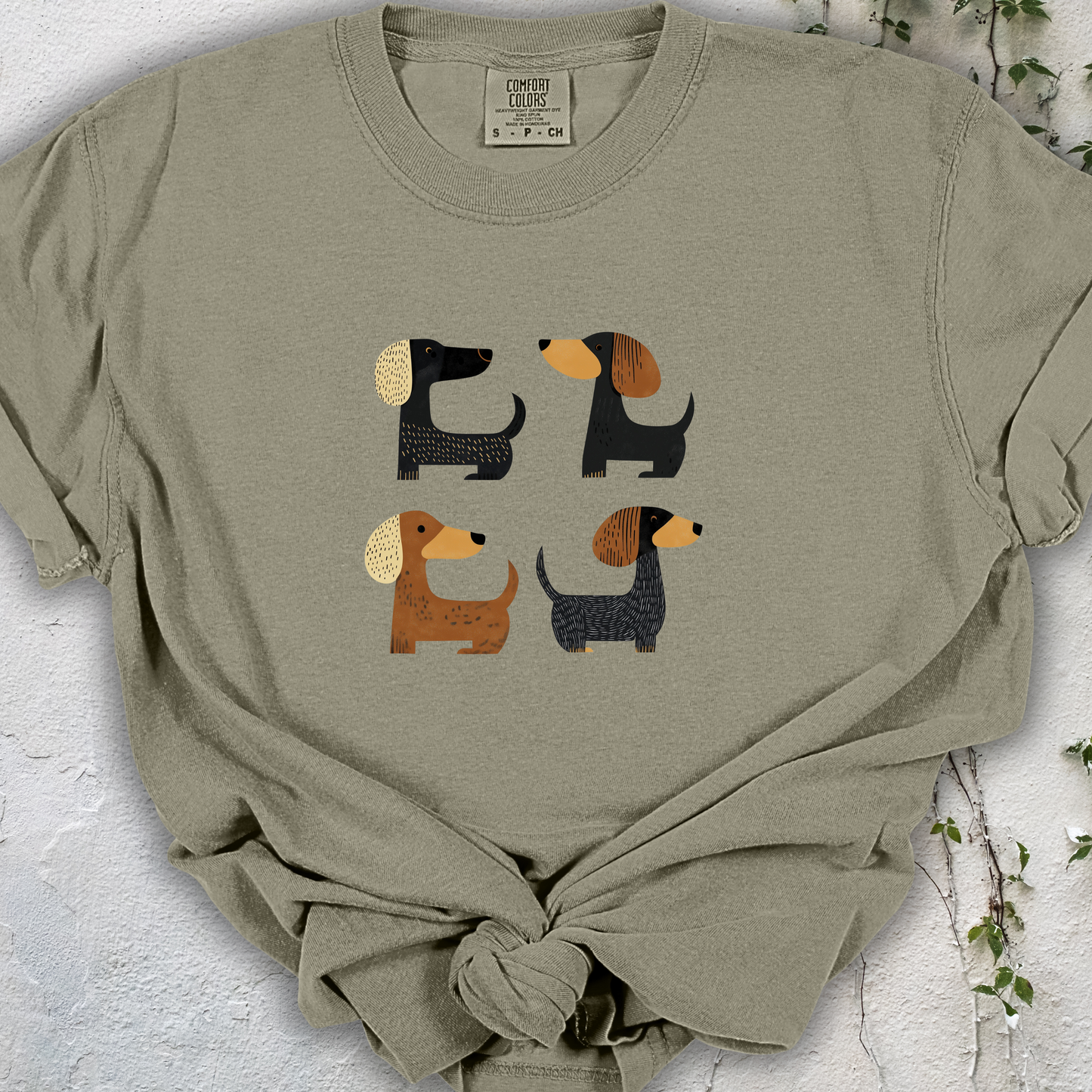 Wiener Dog Shirt - Comfort Colors Unisex Crew