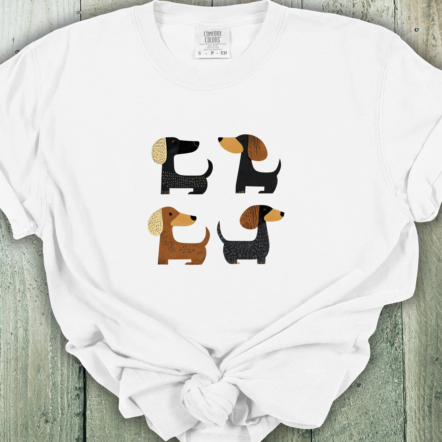 Wiener Dog Shirt - Comfort Colors Unisex Crew