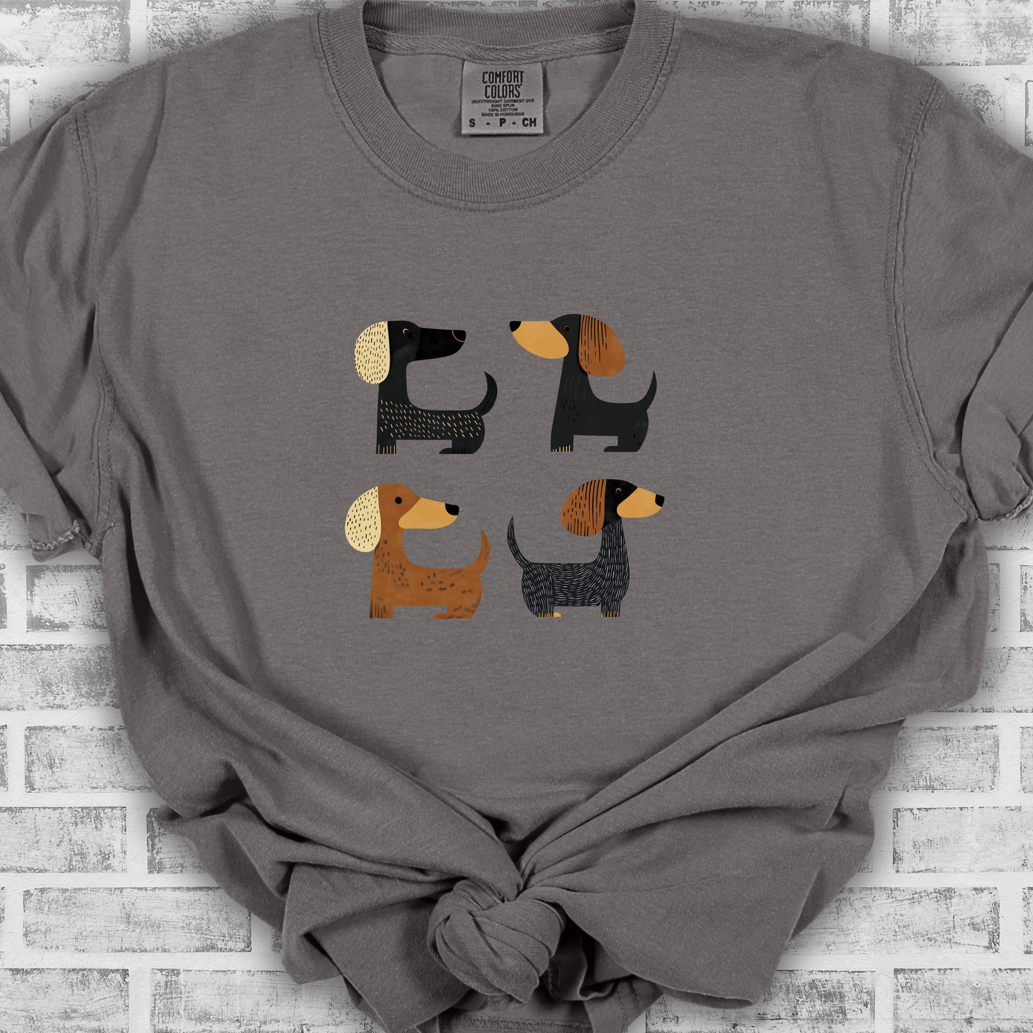 Wiener Dog Shirt - Comfort Colors Unisex Crew