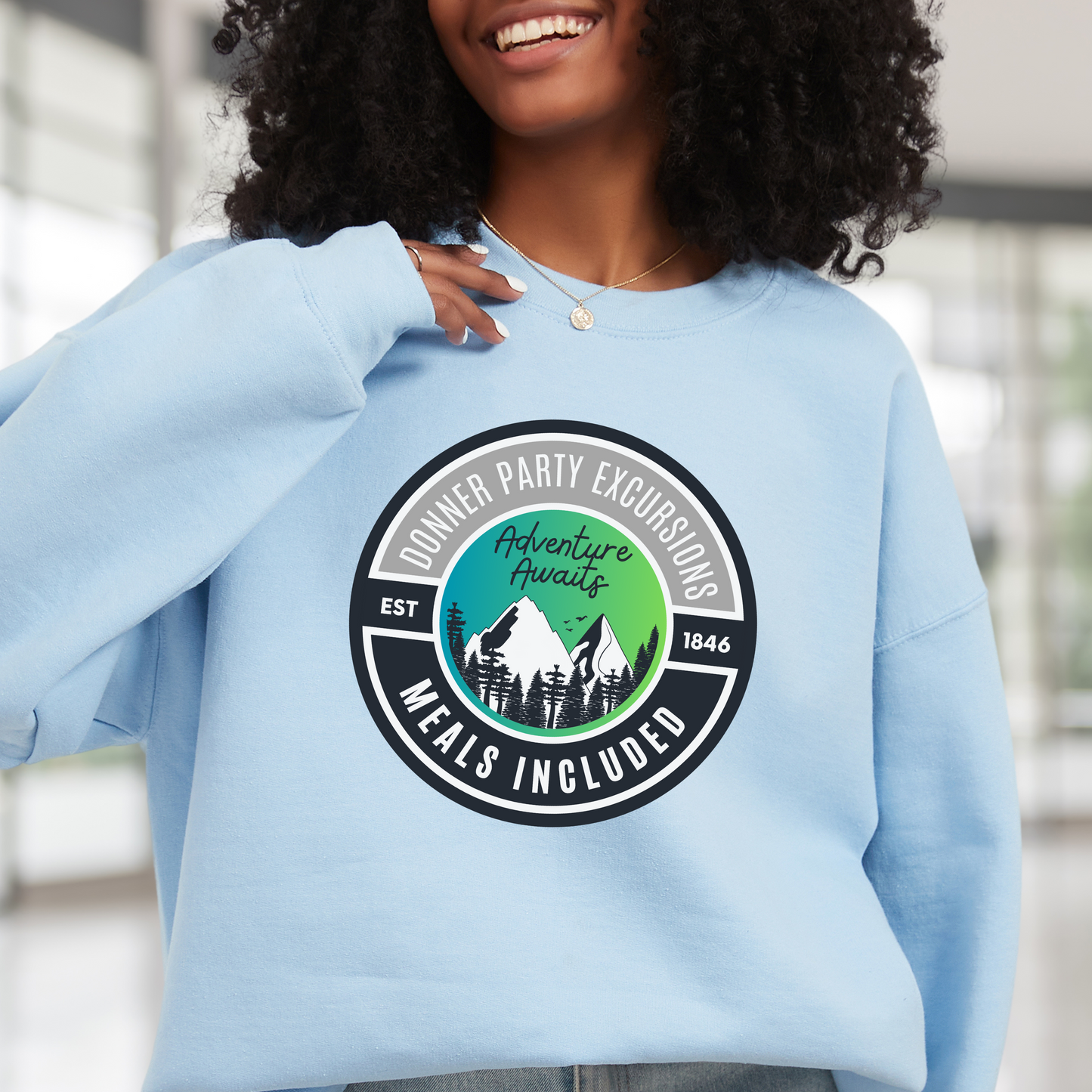 Sweatshirt - Donner Party Excursions Unisex Crewneck