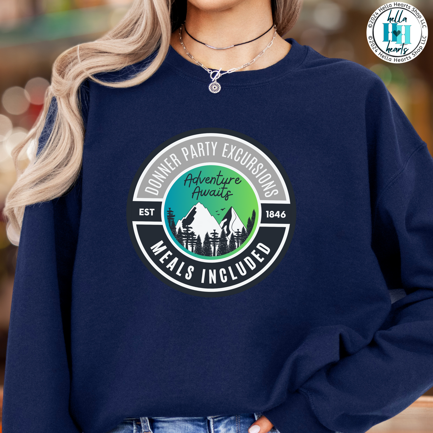 Sweatshirt - Donner Party Excursions Unisex Crewneck