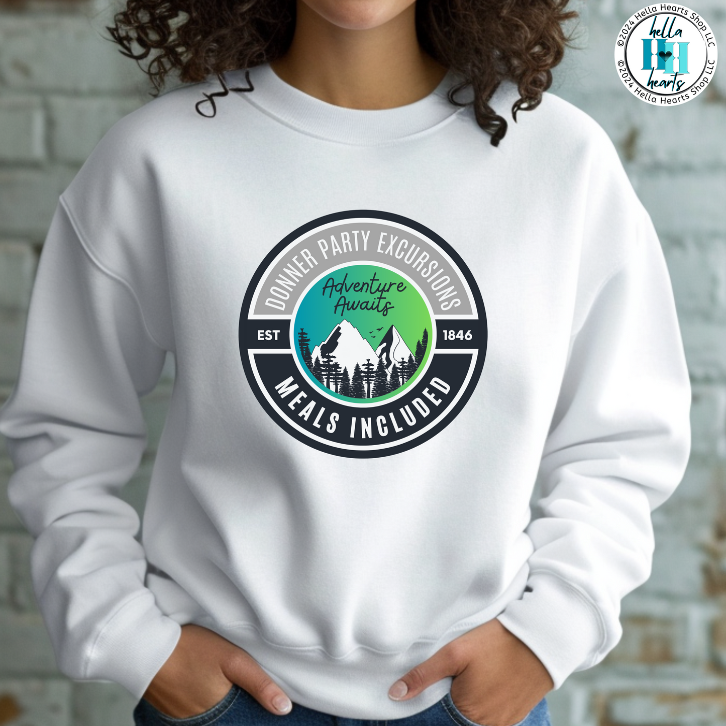 Sweatshirt - Donner Party Excursions Unisex Crewneck