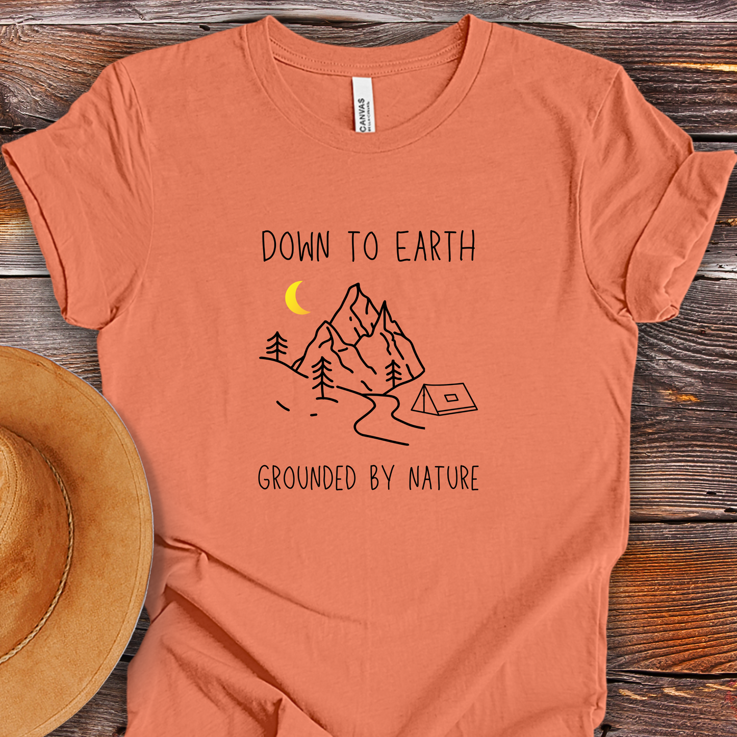 Adventure TShirt - Down to Earth Unisex Crew