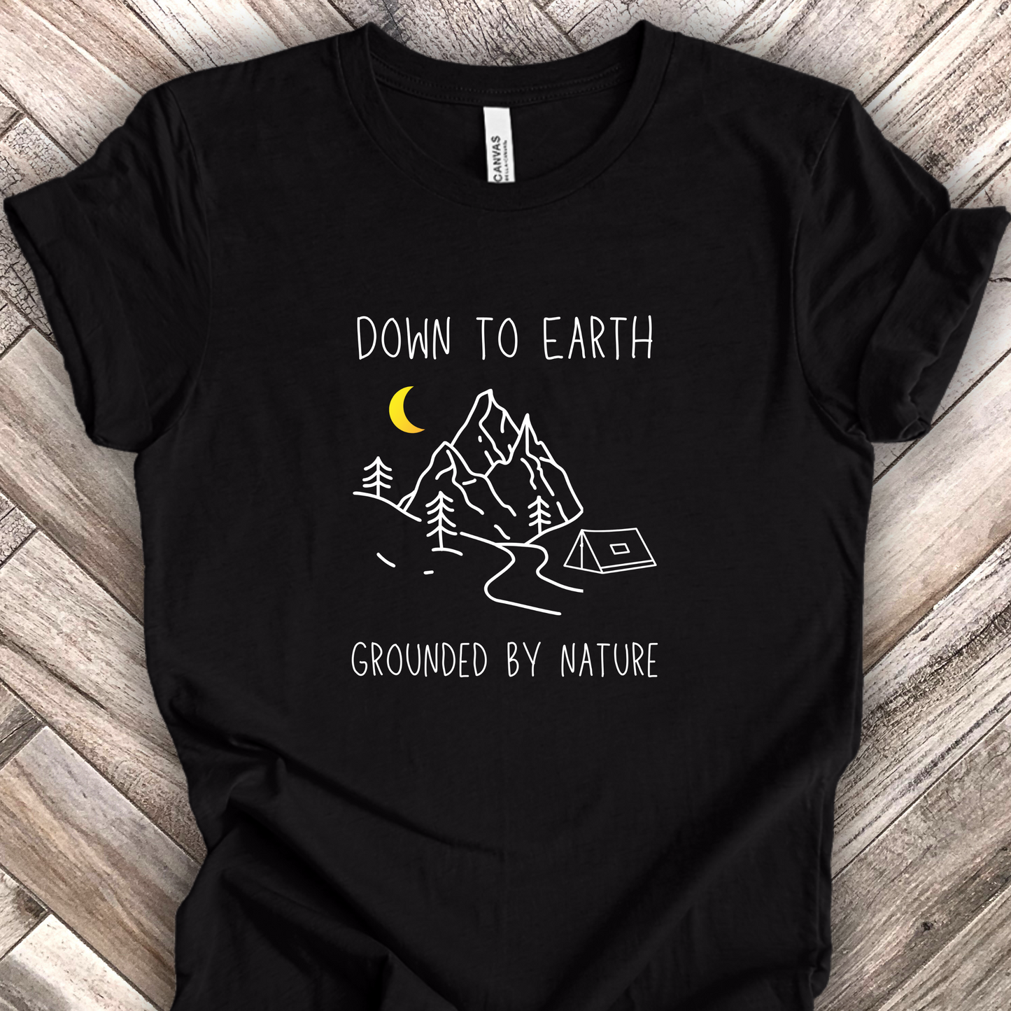 Adventure TShirt - Down to Earth Unisex Crew