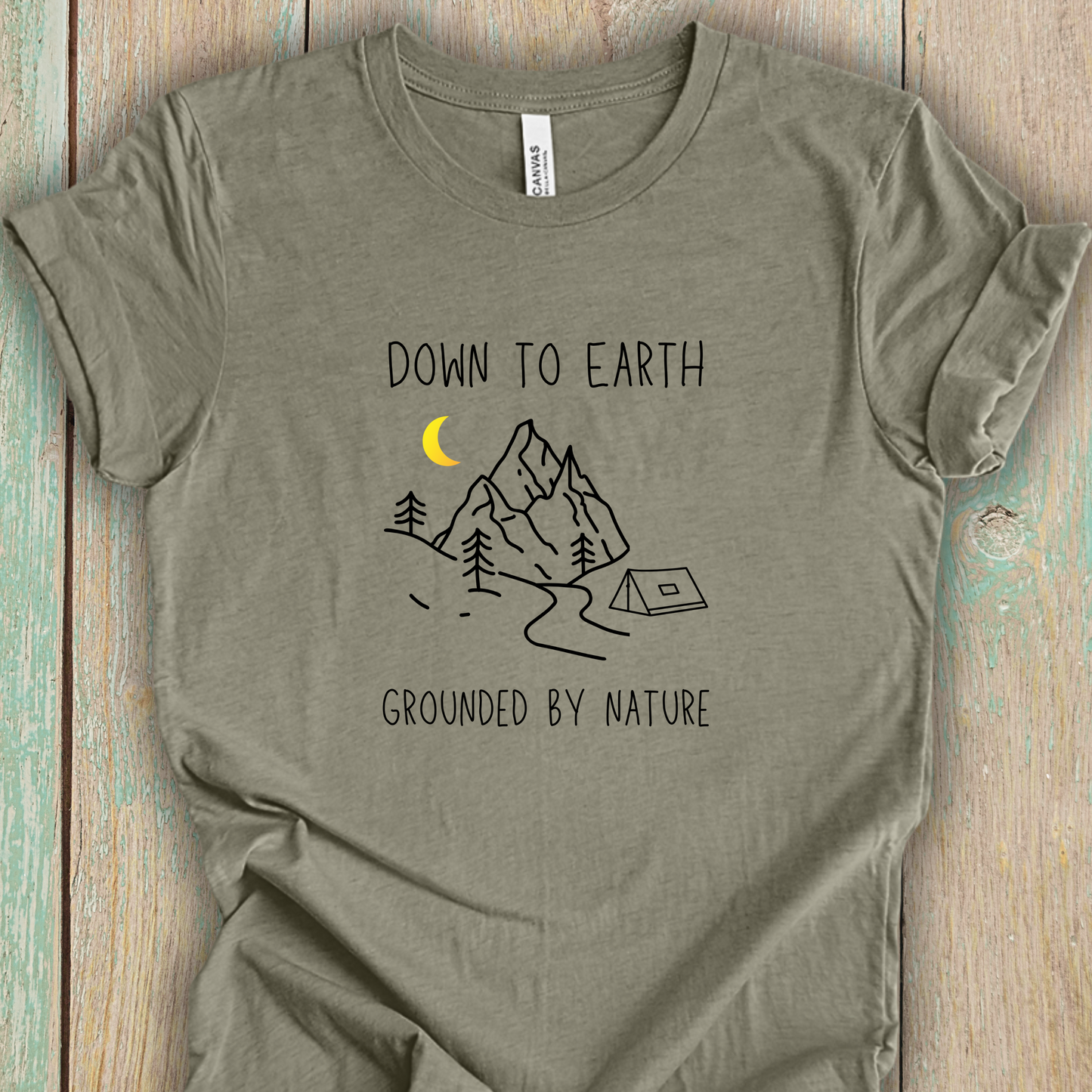Adventure TShirt - Down to Earth Unisex Crew