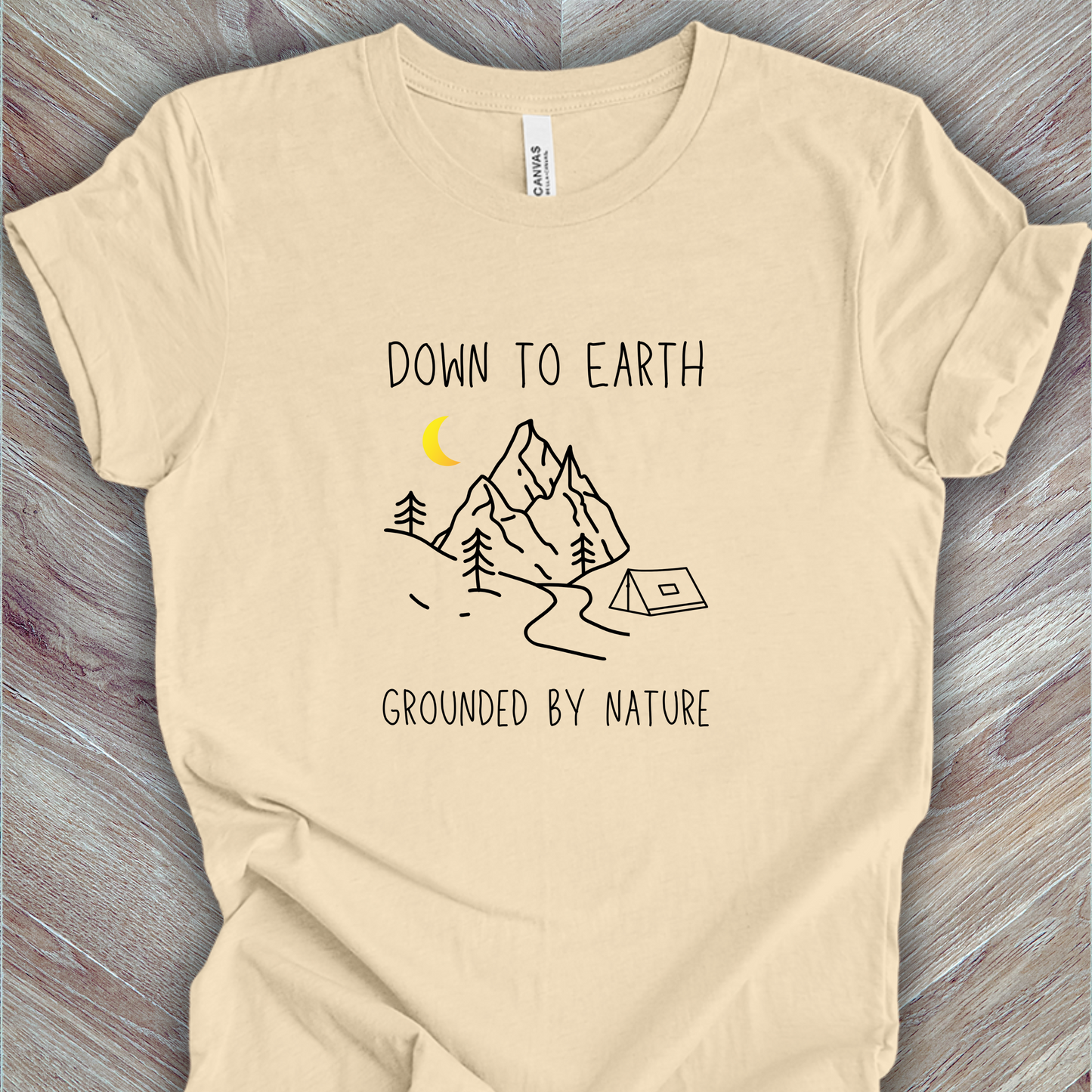 Adventure TShirt - Down to Earth Unisex Crew