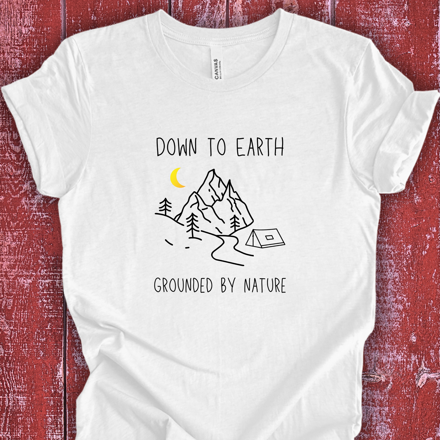 Adventure TShirt - Down to Earth Unisex Crew