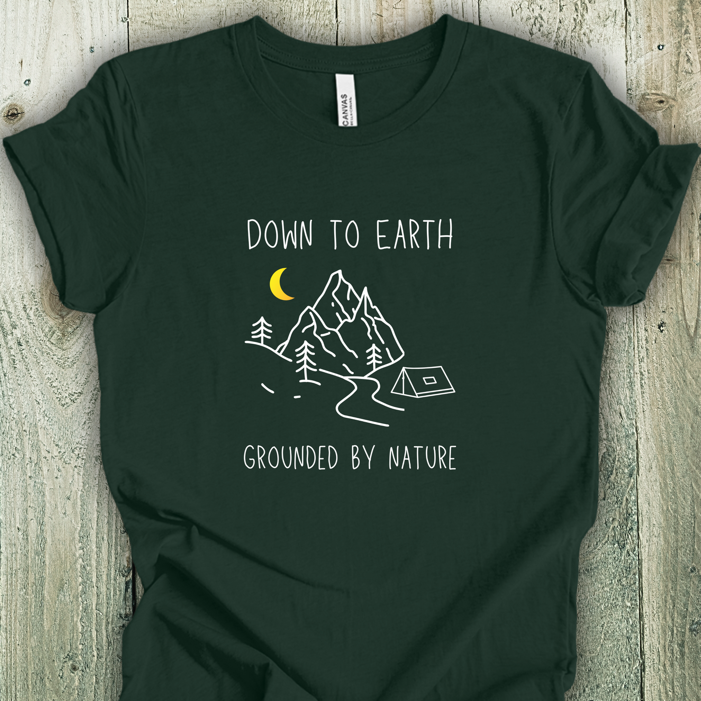 Adventure TShirt - Down to Earth Unisex Crew