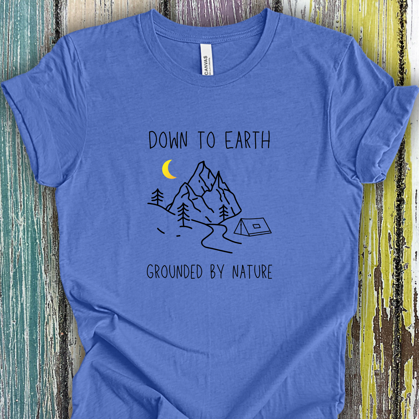 Adventure TShirt - Down to Earth Unisex Crew