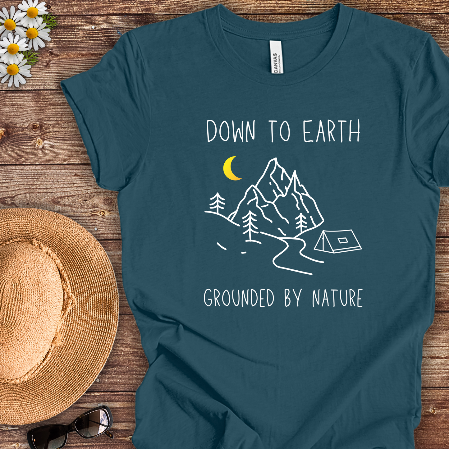 Adventure TShirt - Down to Earth Unisex Crew