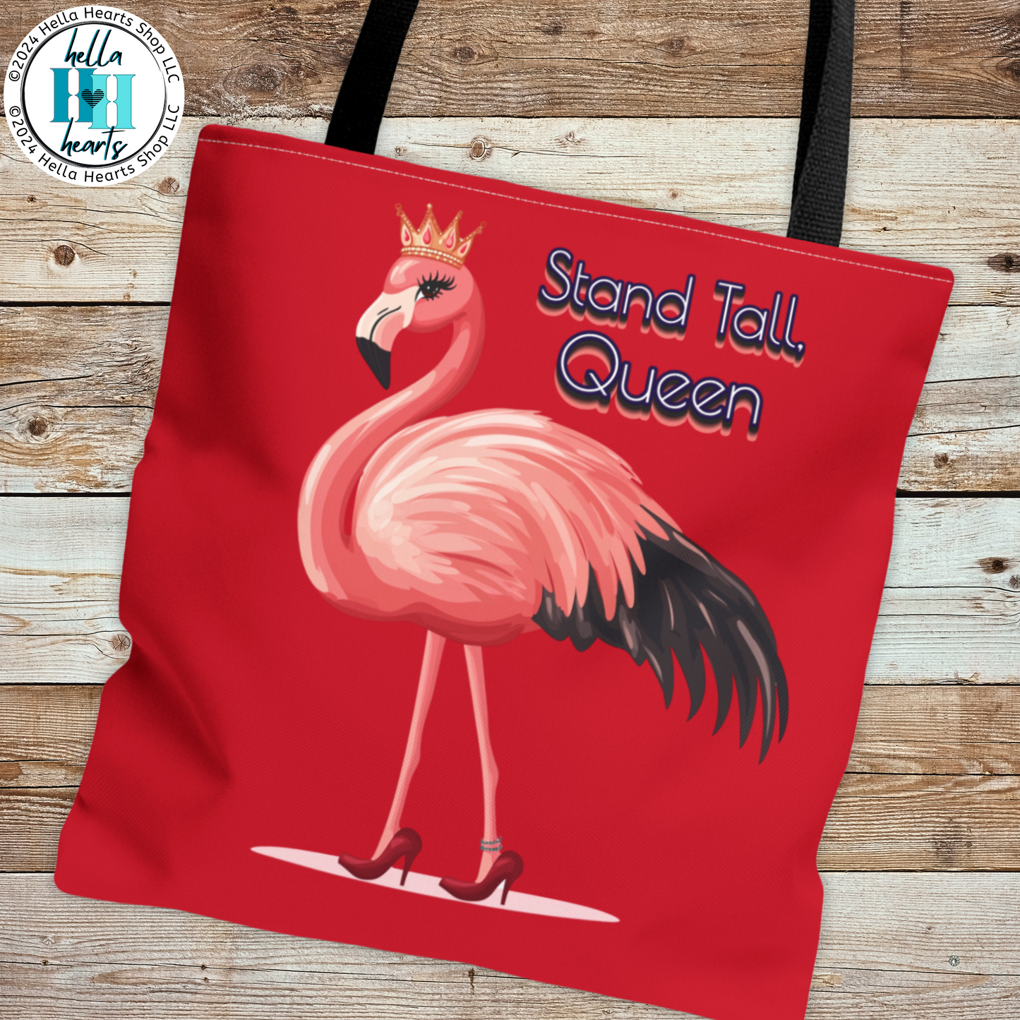 Flamingo Tote Bag - Water Resistant Tote 3 Sizes