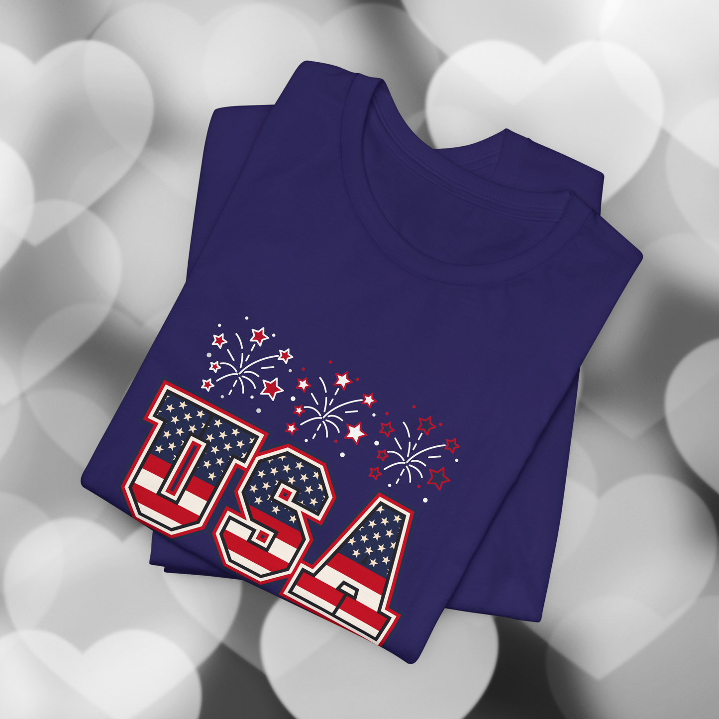 USA Fireworks July 4th Unisex TShirt