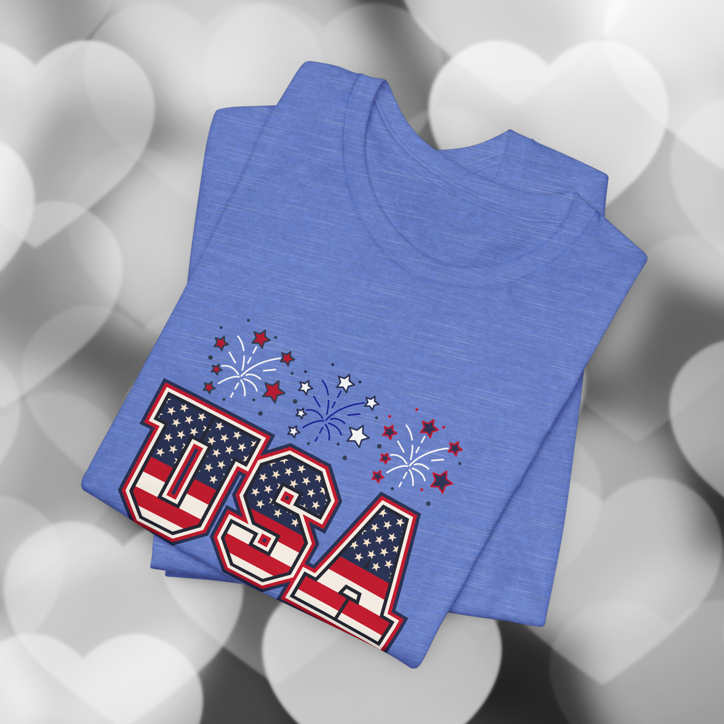 USA Fireworks July 4th Unisex TShirt