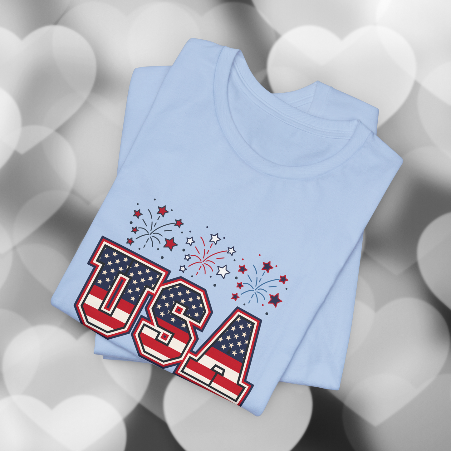 USA Fireworks July 4th Unisex TShirt