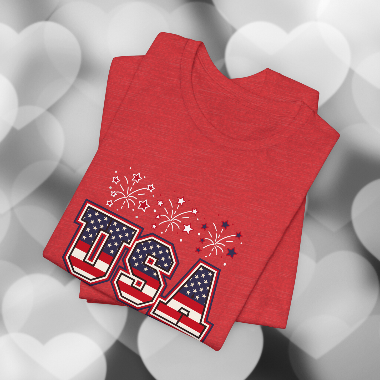 USA Fireworks July 4th Unisex TShirt