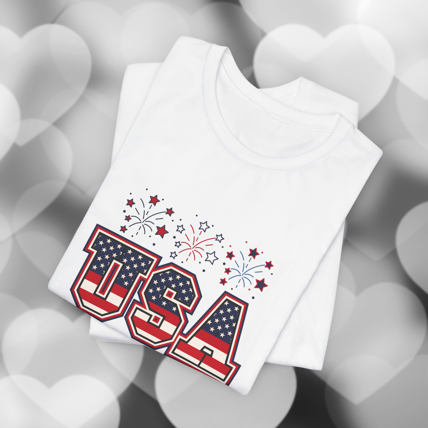 USA Fireworks July 4th Unisex TShirt