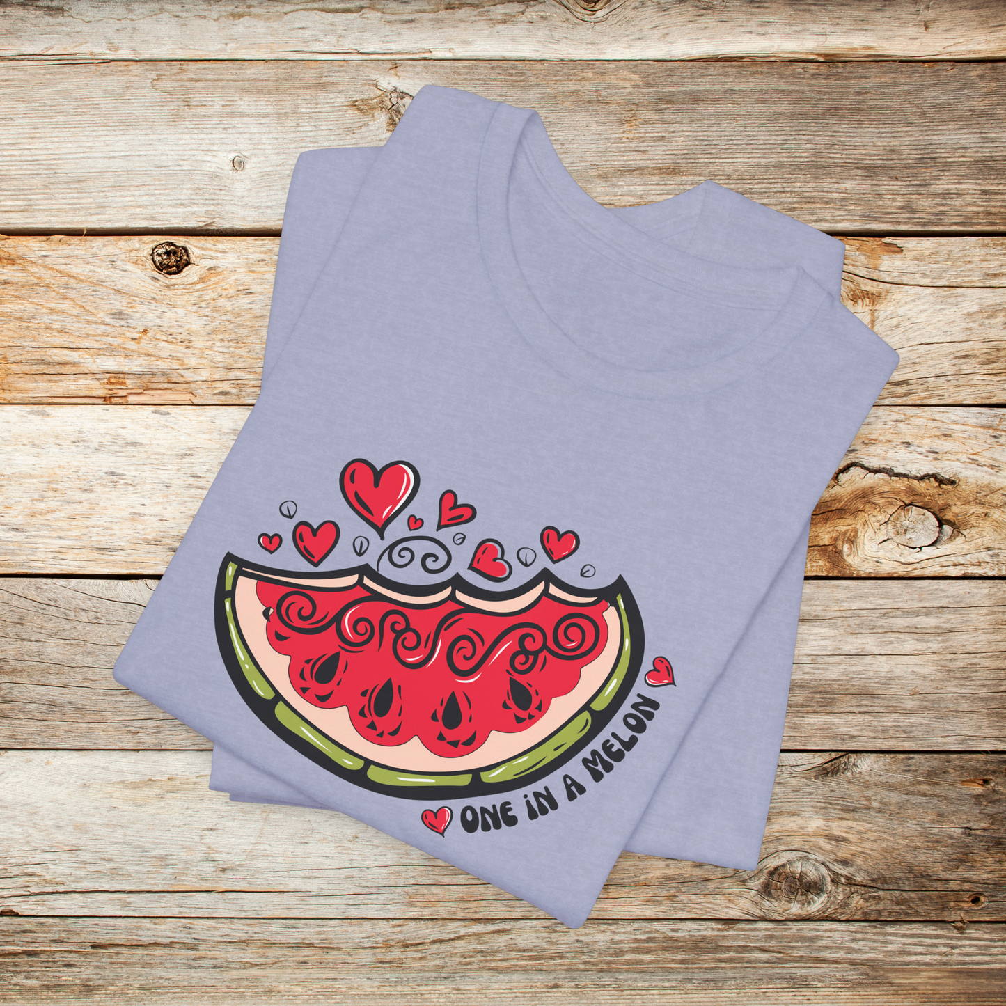 One in a Melon Watermelon Slice Unisex TShirt