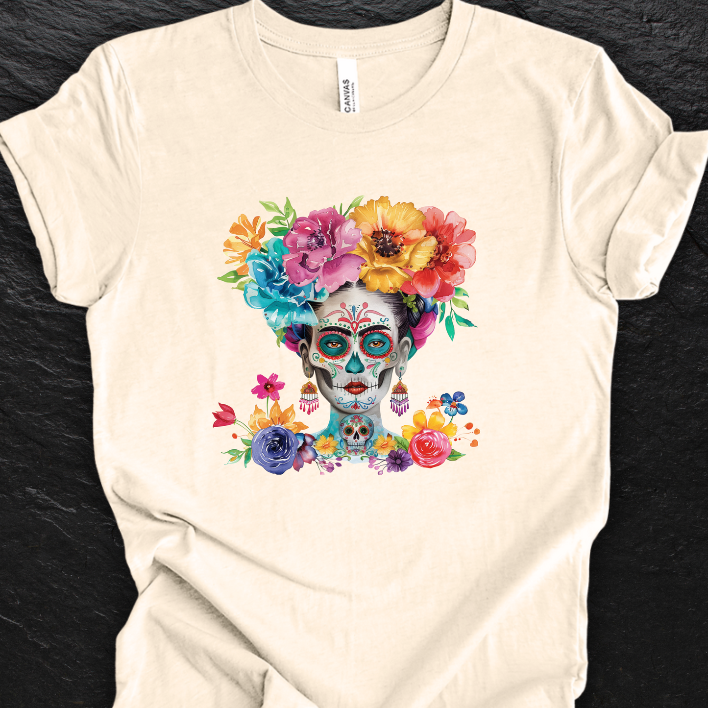 Frida Callo Day of the Dead Shirt - Unisex Crew