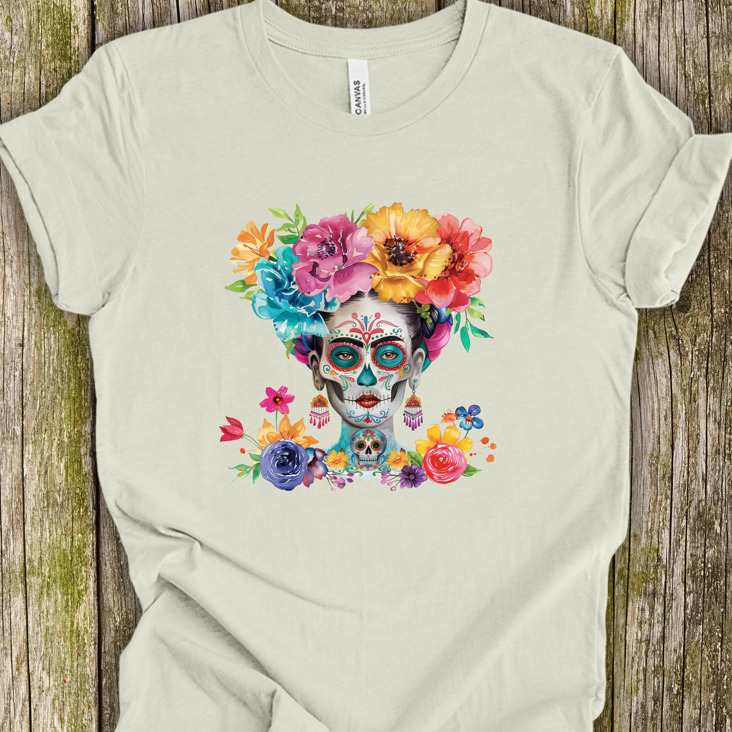 Frida Callo Day of the Dead Shirt - Unisex Crew