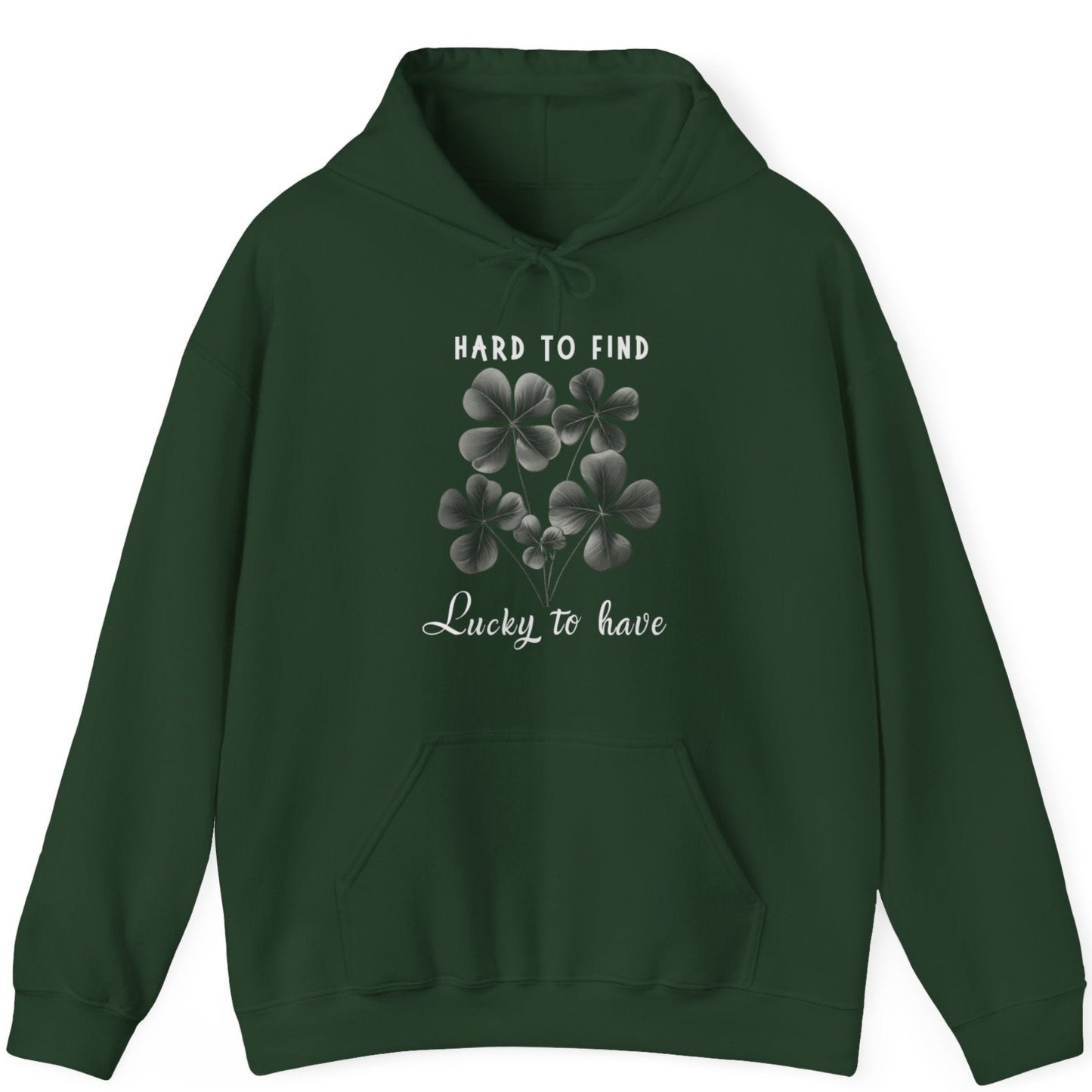 Hoodie - 4 Leaf Clover Unisex Hooded Sweatshirt