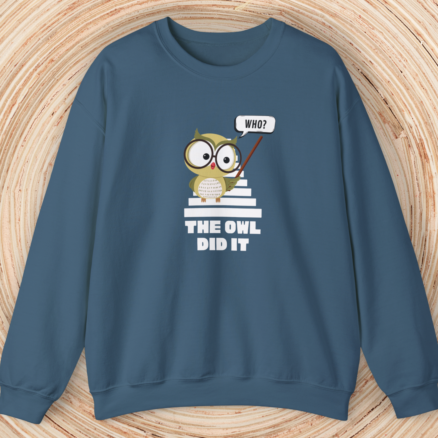 The Staircase Sweatshirt - The Owl Did It Unisex Crew