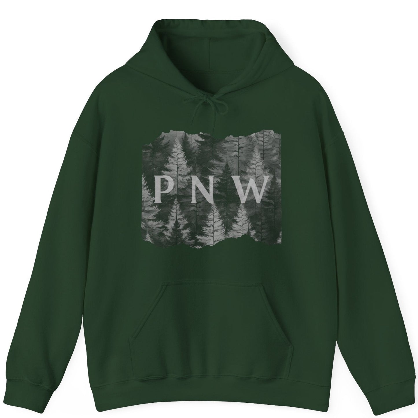 Hoodie - PNW Forest Unisex Hooded Sweatshirt