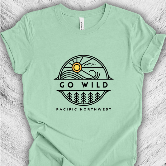 Adventure Shirt - Go Wild PNW Unisex Crew