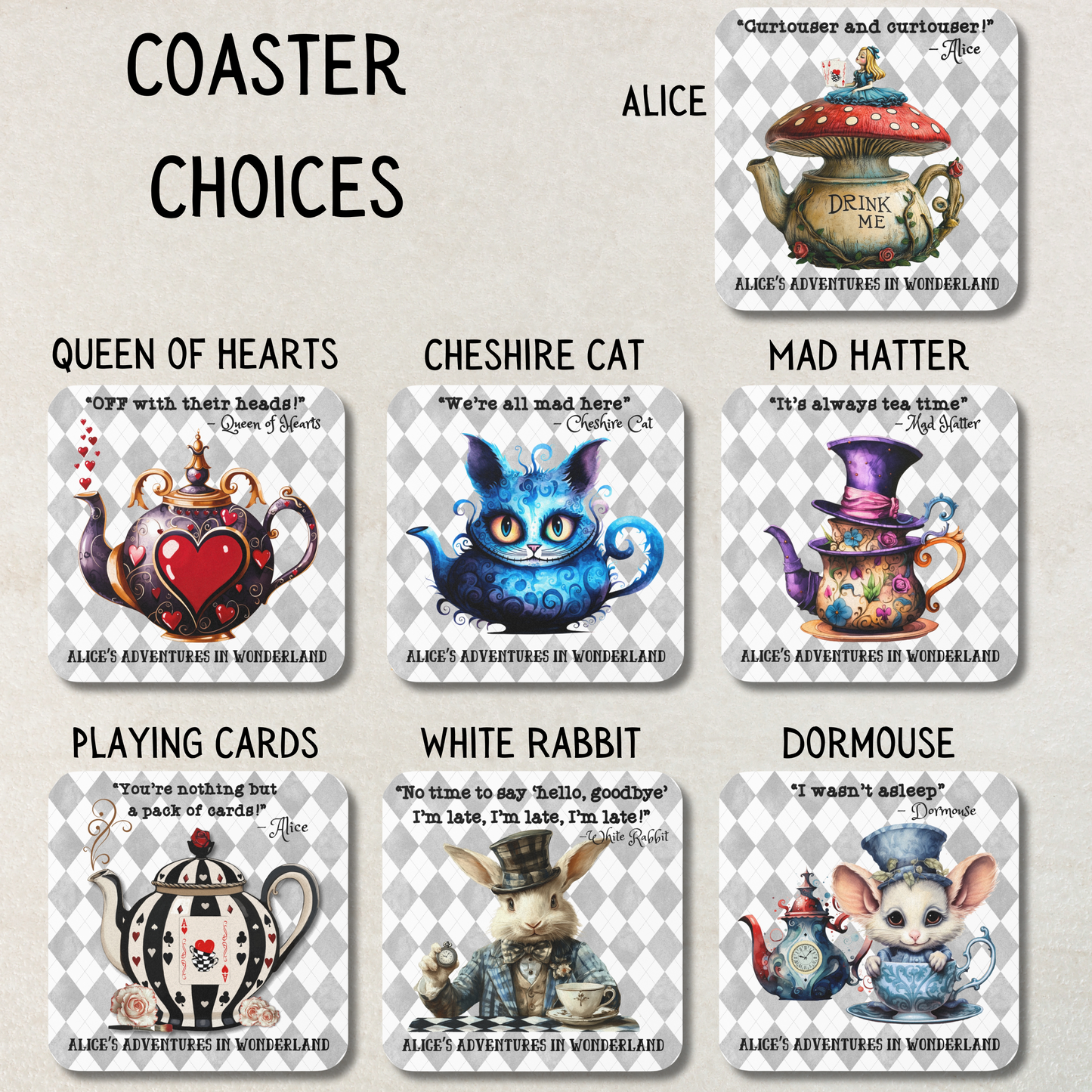 Tea Gift Box, Alice in Wonderland Theme, Spot of Tea Gift Set