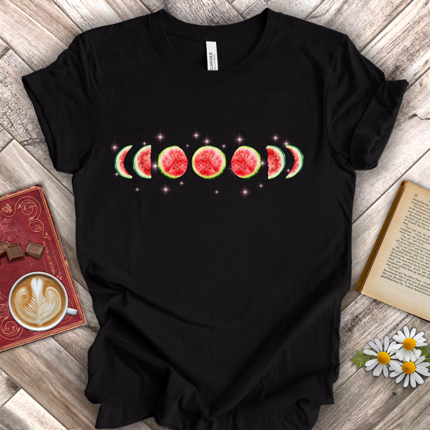 Stages of a Watermelon Moon Unisex TShirt