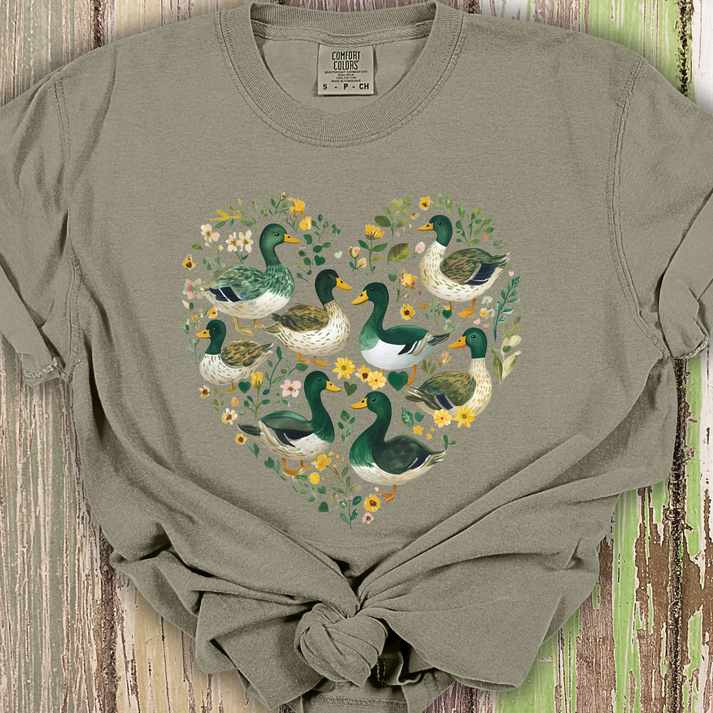 Mallard Ducks Shirt - Eugene Oregon Comfort Colors