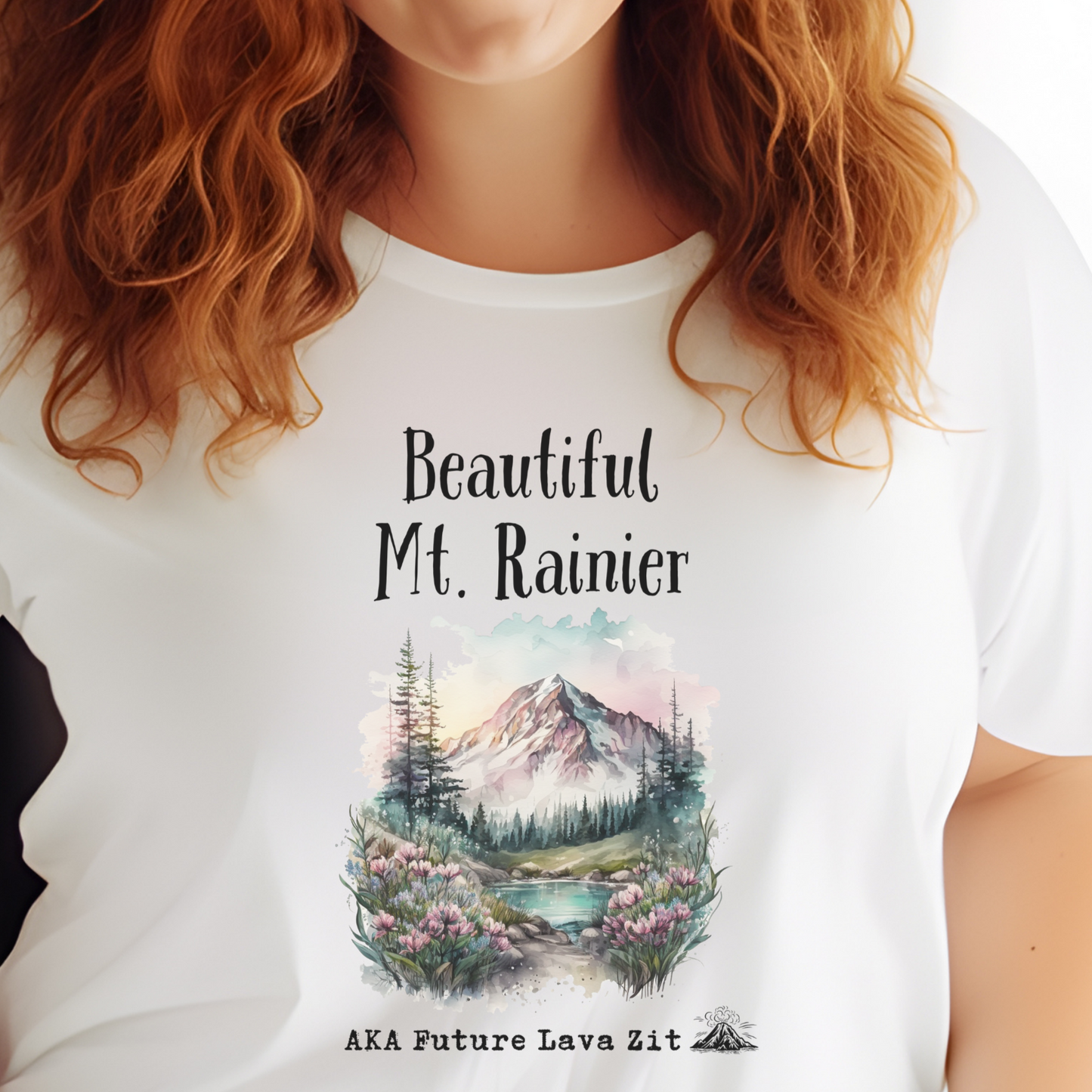 Mt Rainier Future Lava Zit Unisex TShirt