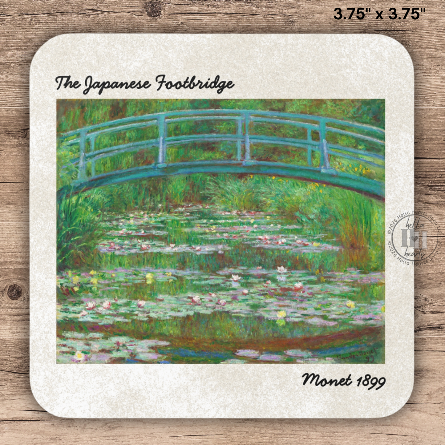 Monet Coasters, Single or Set