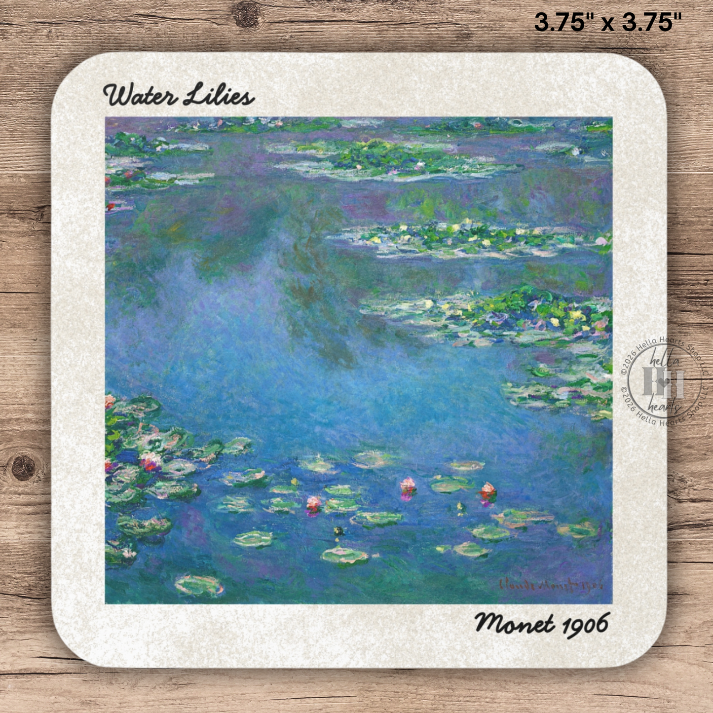 Monet Coasters, Single or Set